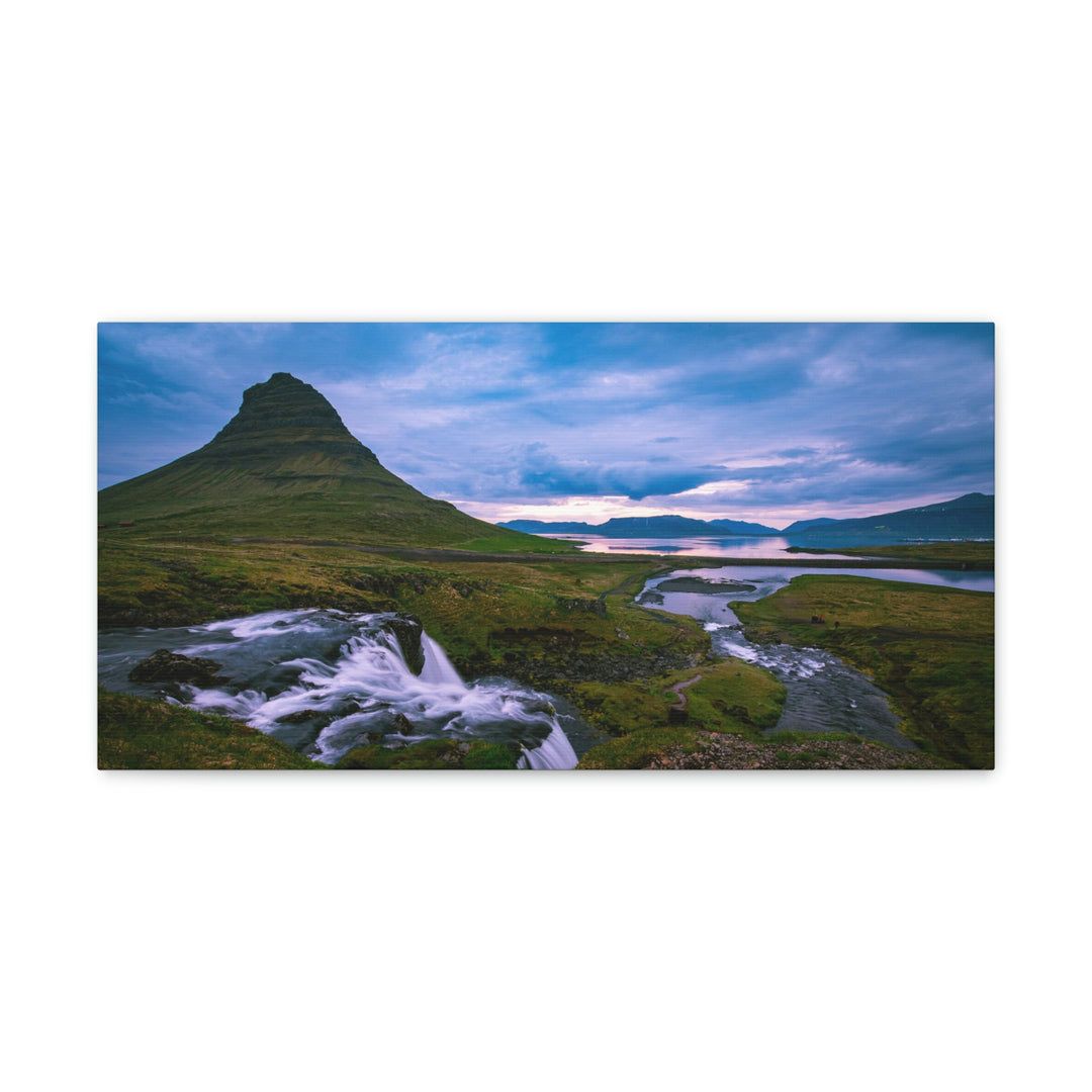 An Icelandic Sunset - Canvas