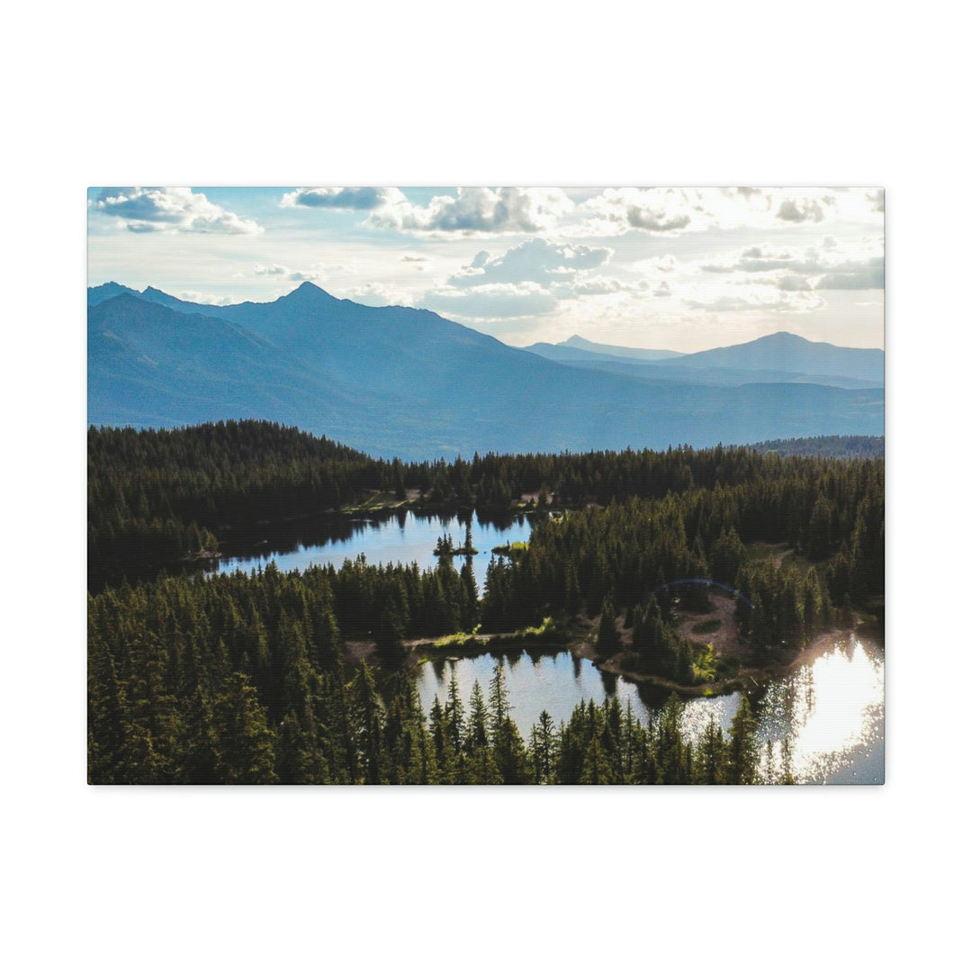 Cool Mountain Lakes - Canvas