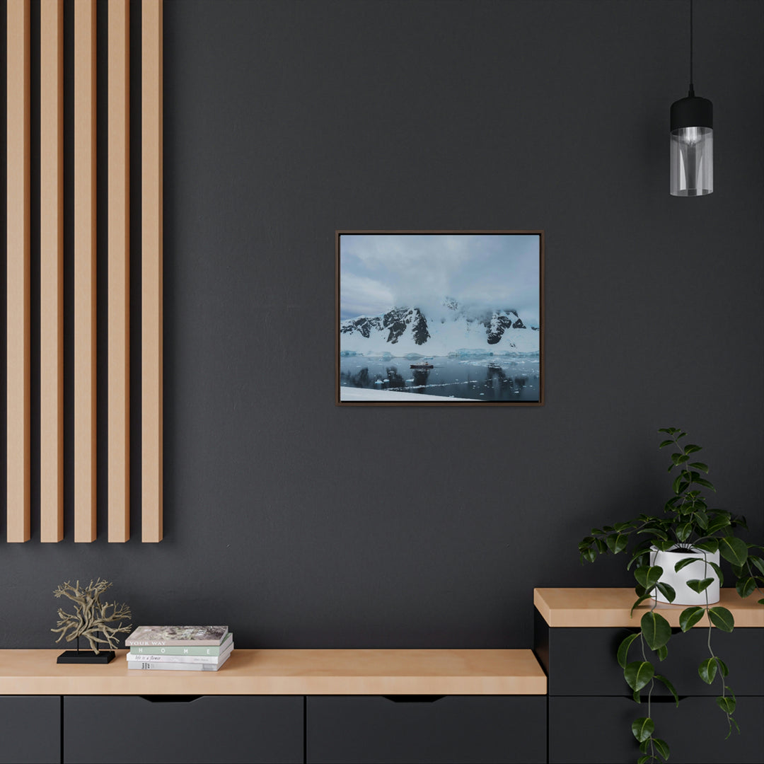 Peaceful Anchoring - Canvas with Frame