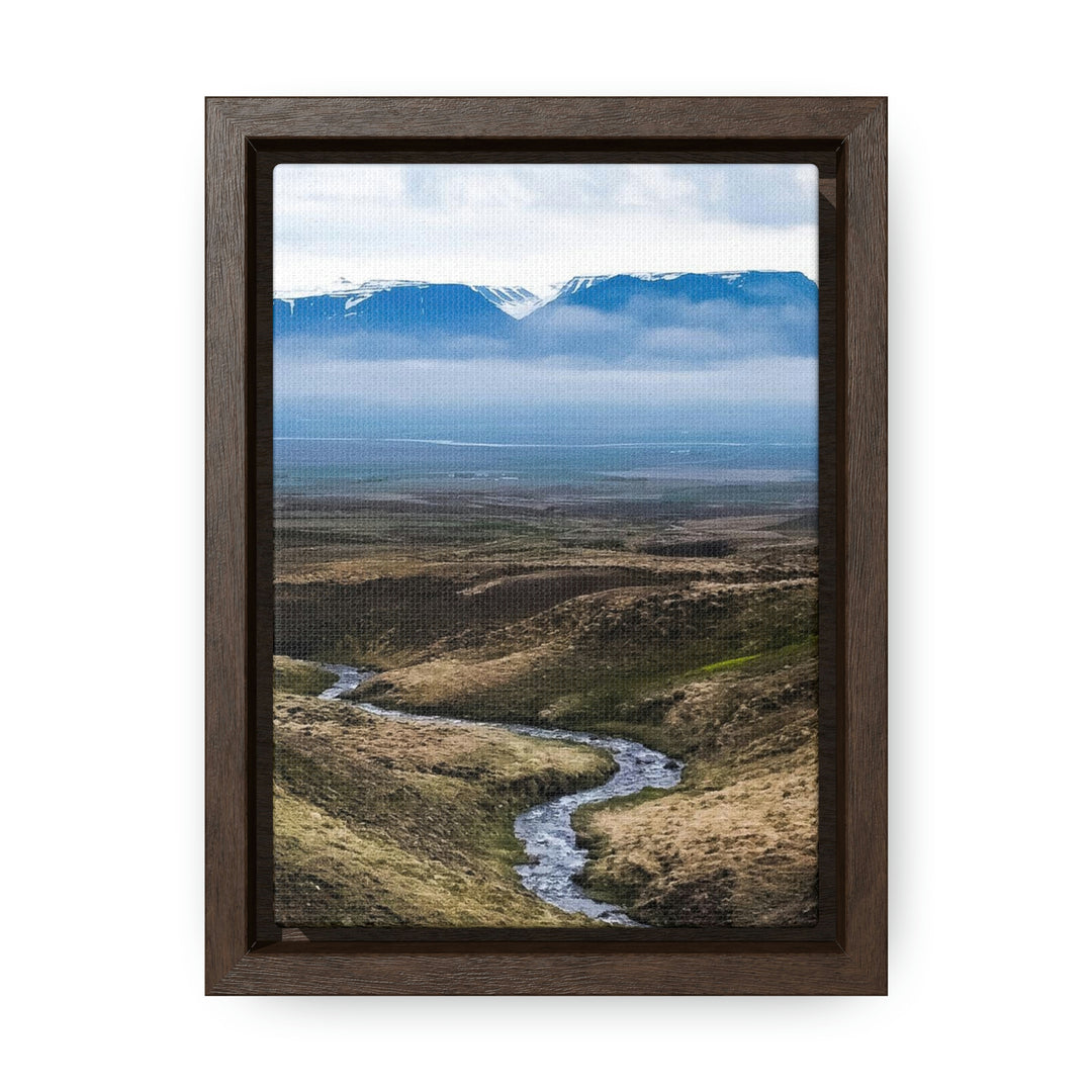 The Fog Approaches - Canvas with Frame