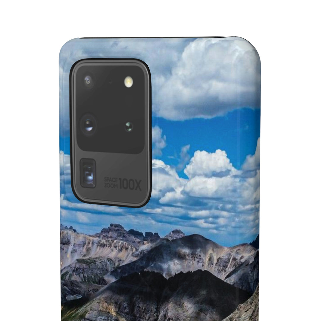 Imogene Pass From the Air - Phone Case