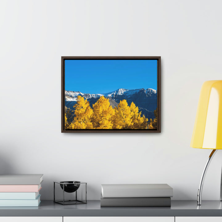 Golden Glow - Canvas with Frame