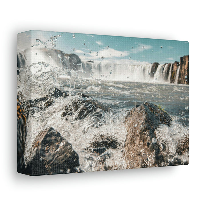 Goðafoss Splash - Canvas