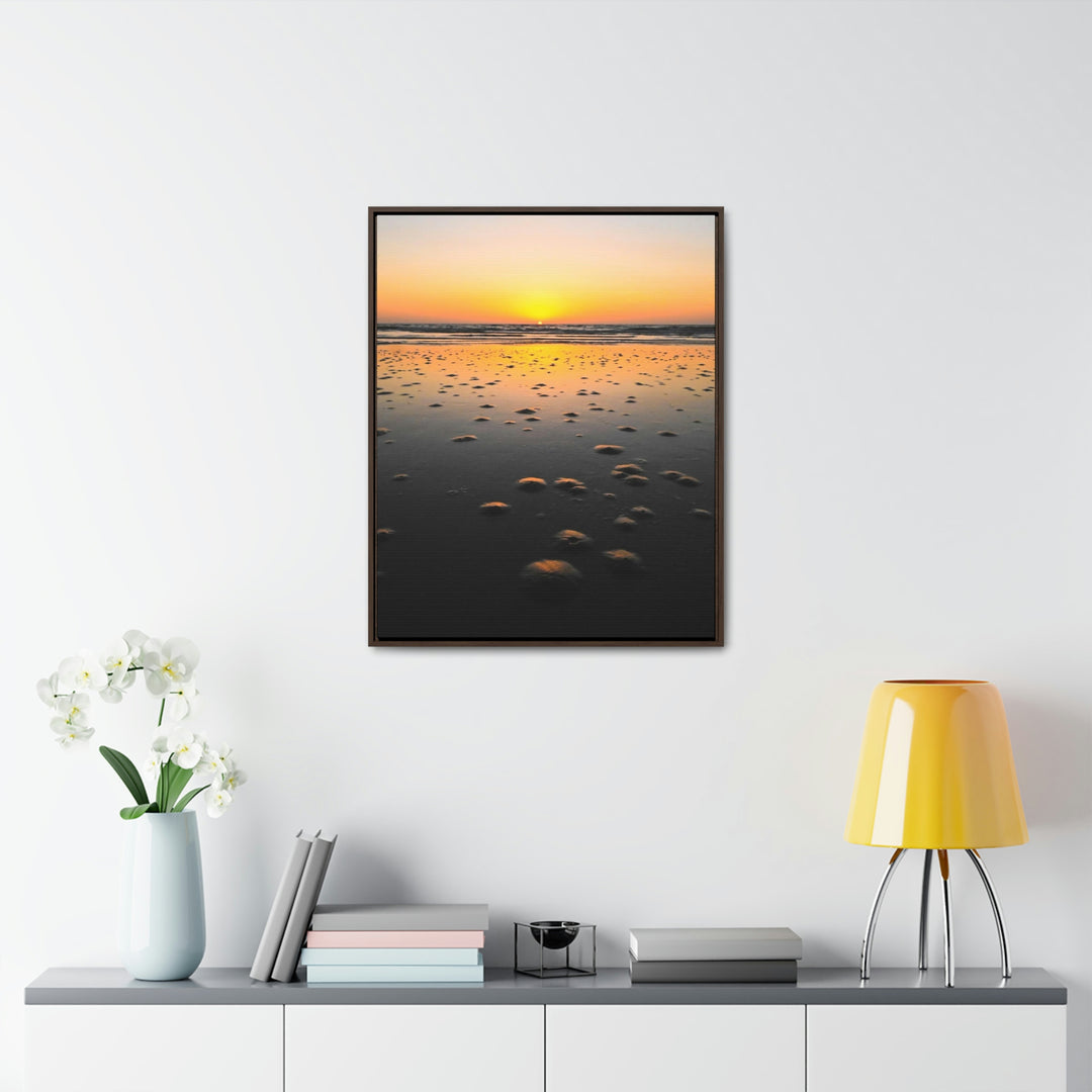 Burrows at Sunrise - Canvas with Frame