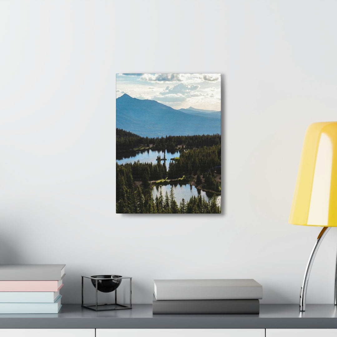 Cool Mountain Lakes - Canvas