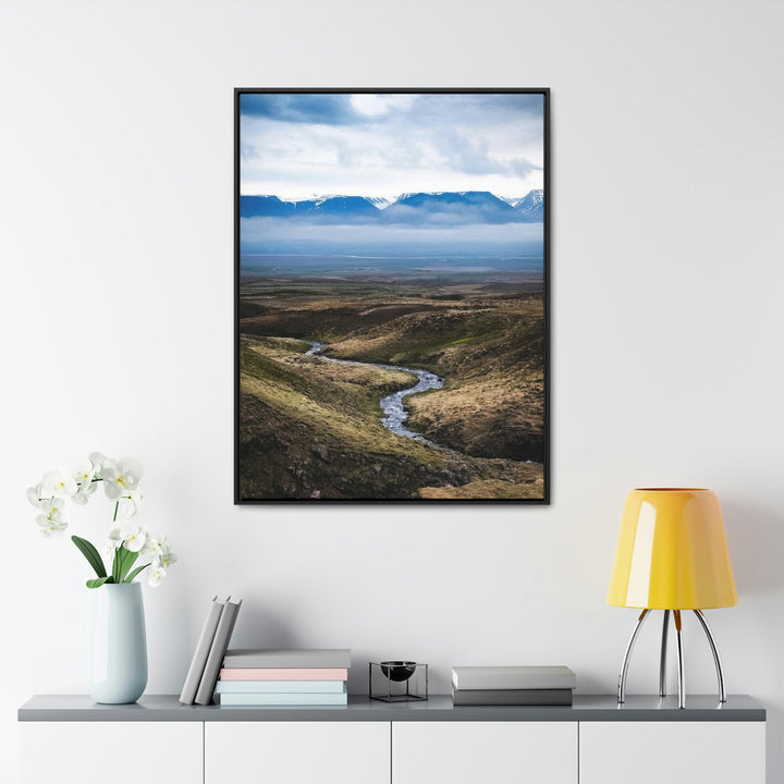 The Fog Approaches - Canvas with Frame