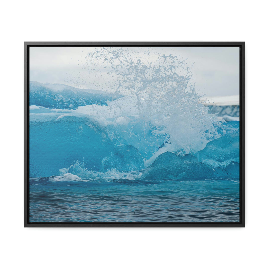 Freezing Splash - Canvas with Frame