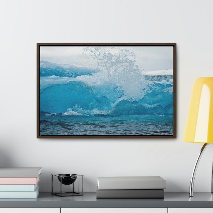 Freezing Splash - Canvas with Frame