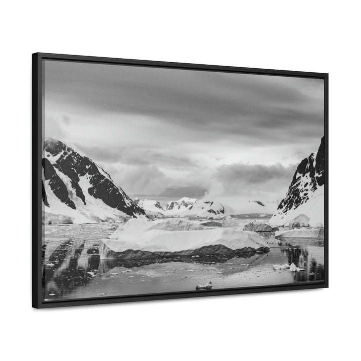 A Still Day in Black and White - Canvas with Frame