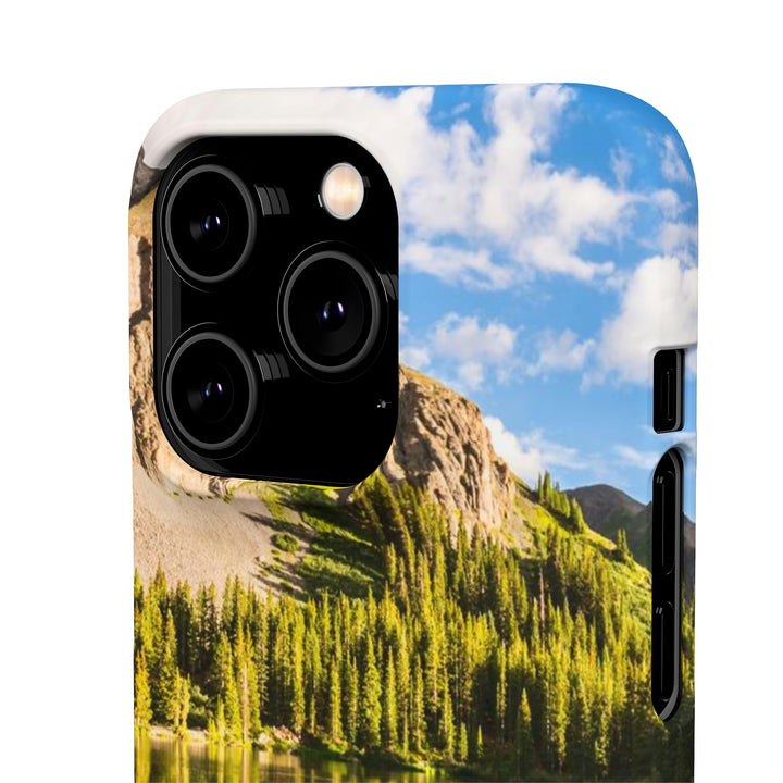 Mountain Scene Reflected - Phone Case