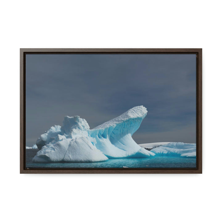 The Angles of an Iceberg - Canvas with Frame