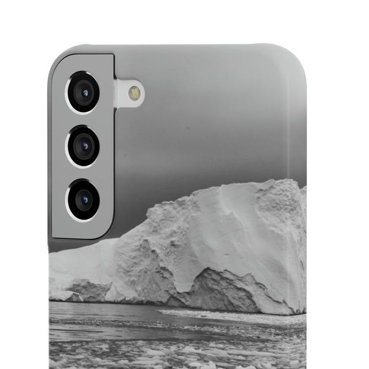 Lane of Ice In Black and White - Phone Case