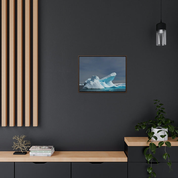 The Angles of an Iceberg - Canvas with Frame