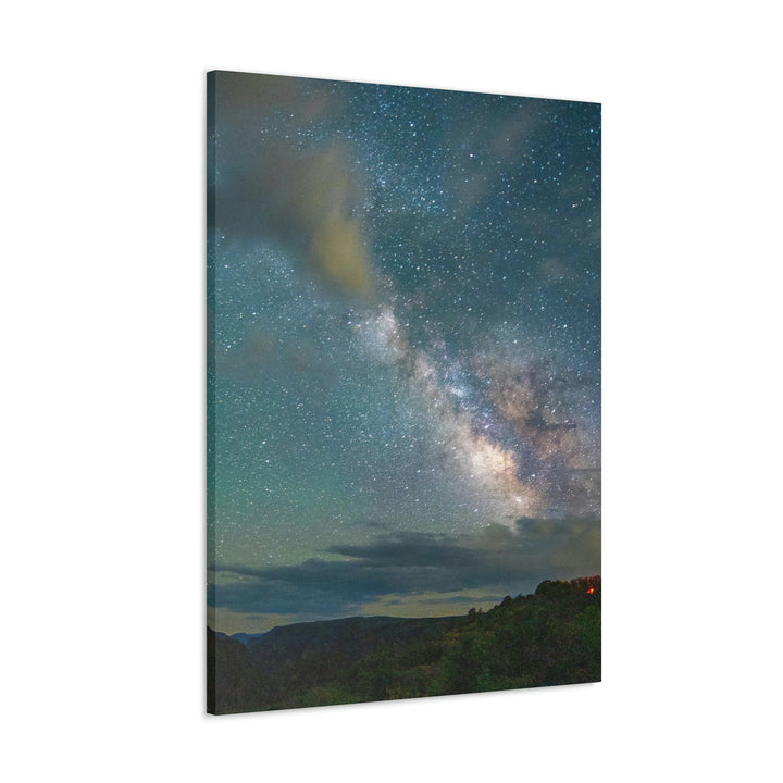 Milky Way Through the Clouds Part 1 - Canvas