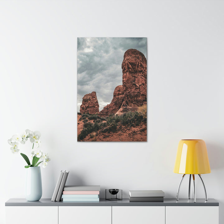 Dramatic Rocks - Canvas