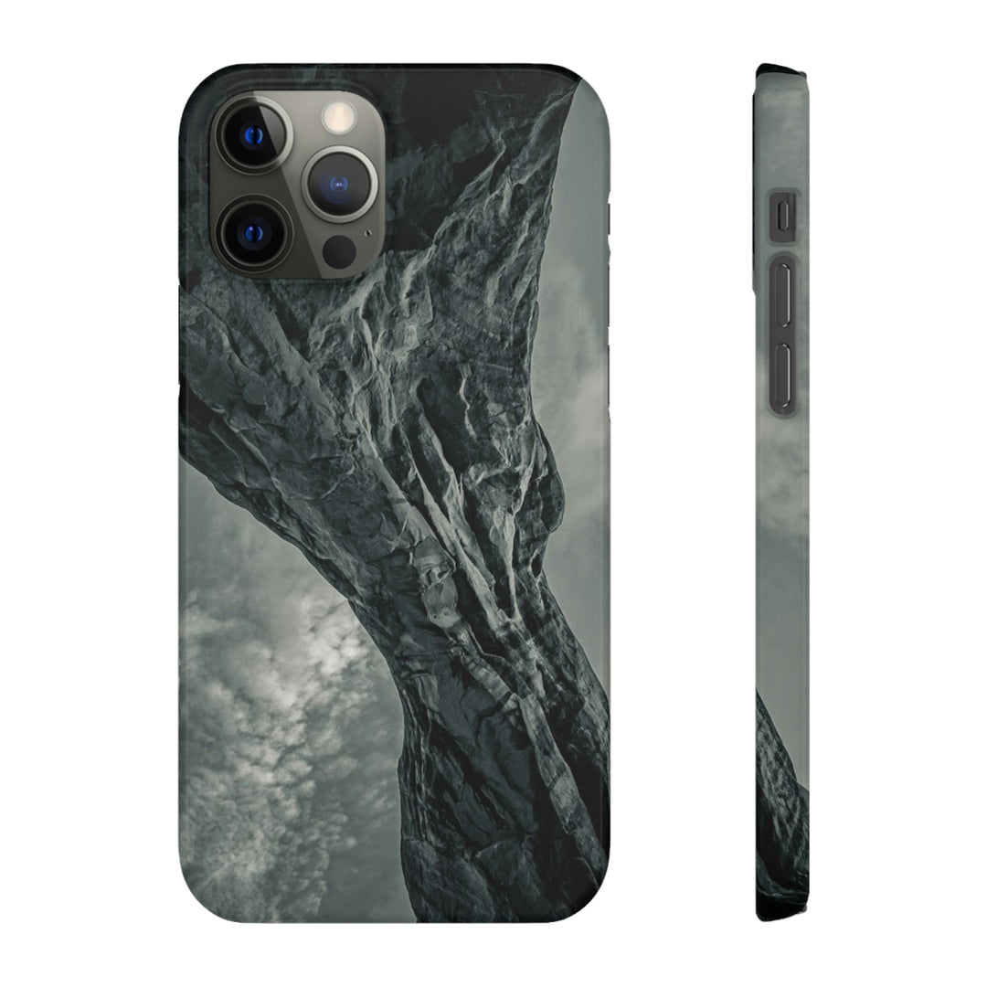 Natural Frames Part 3 in Black and White - Phone Case