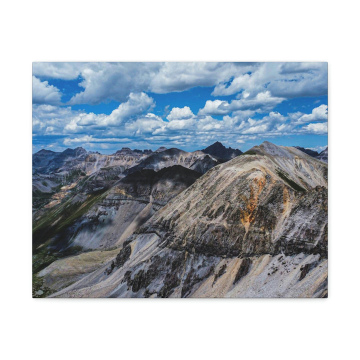 Imogene Pass From the Air - Canvas