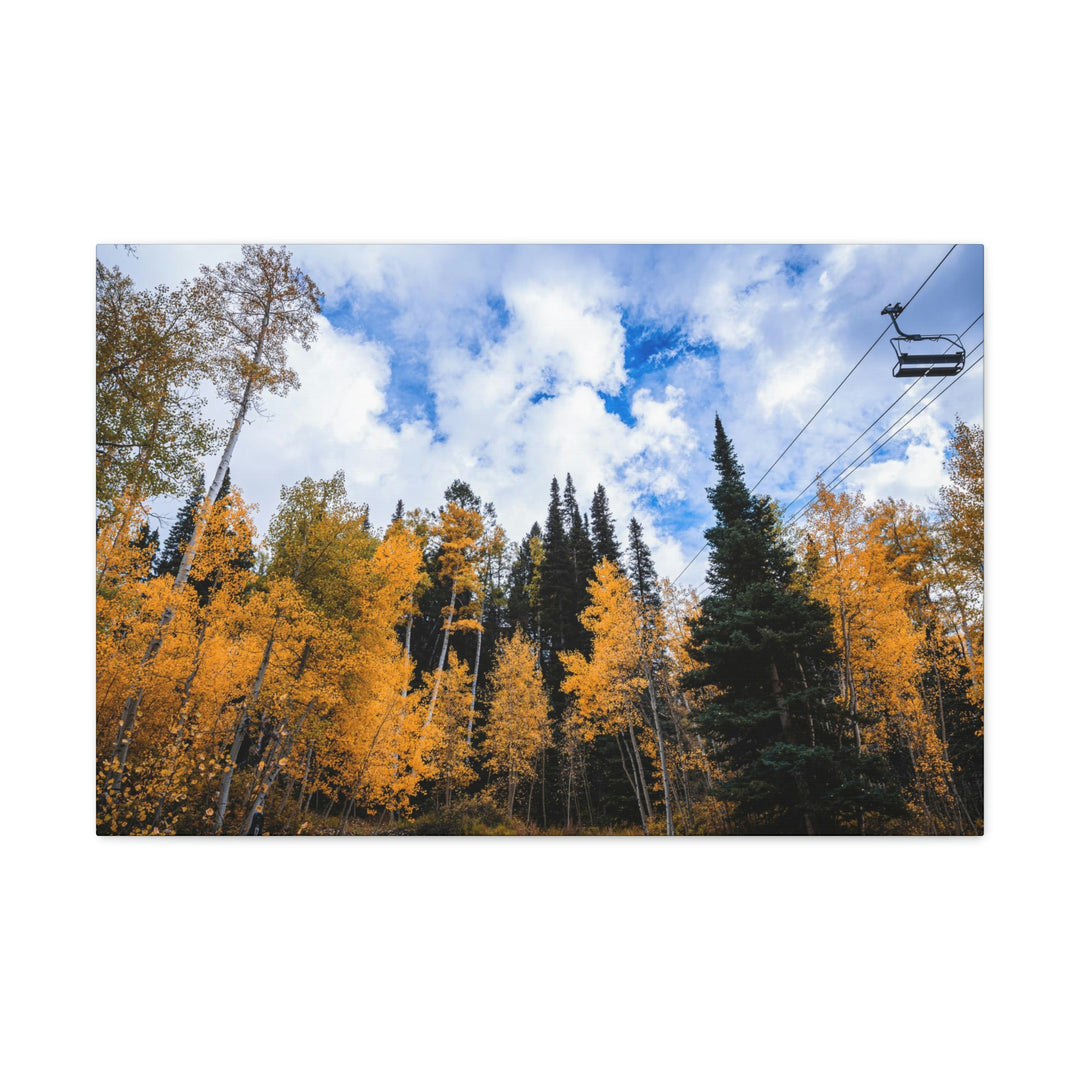 Chairlift in Suspension - Canvas