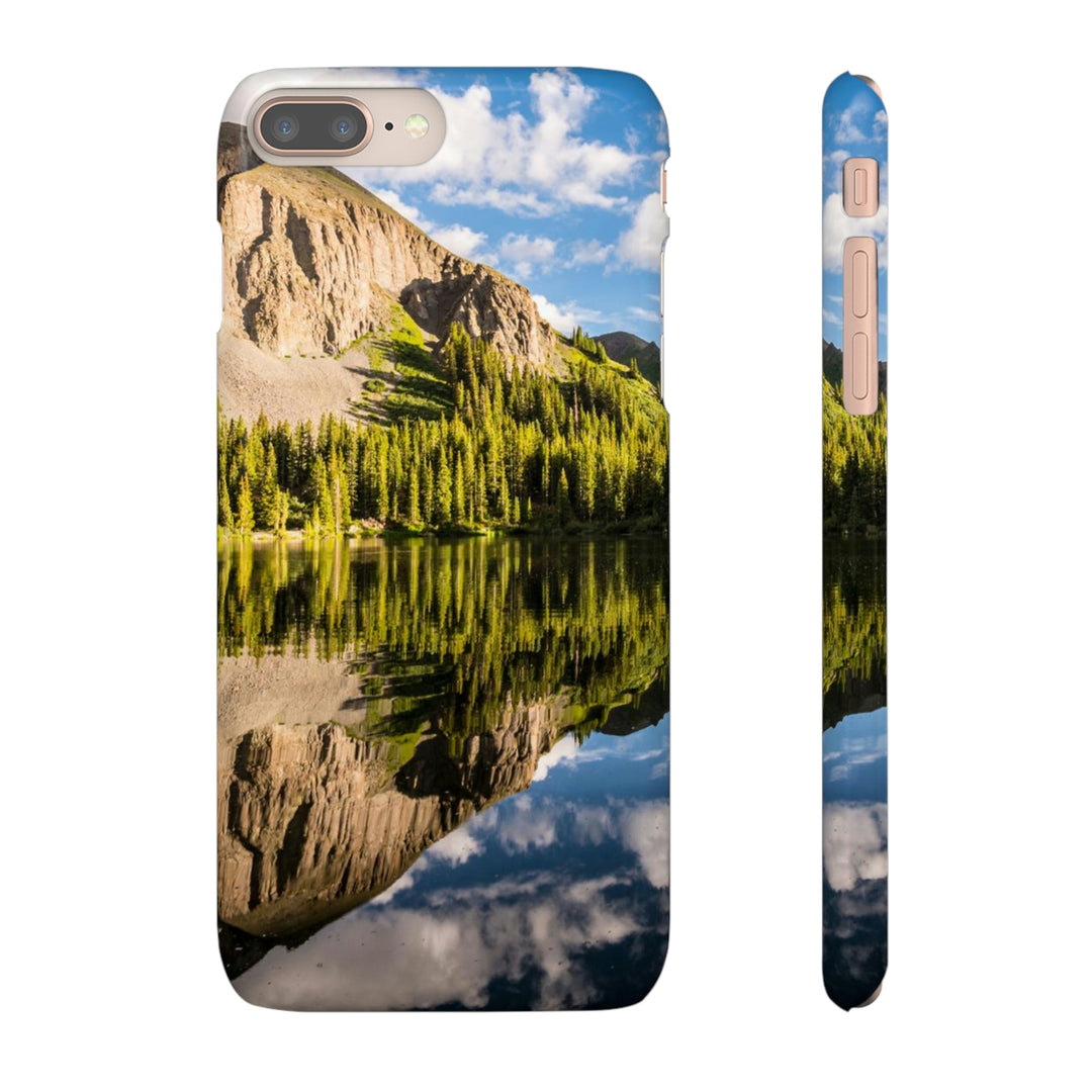 Mountain Scene Reflected - Phone Case