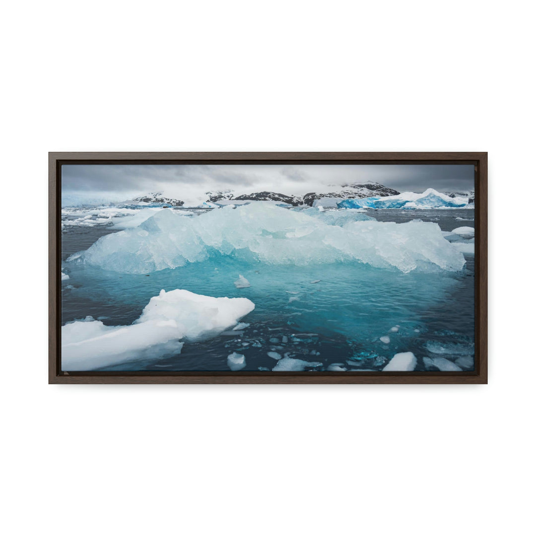 Floating Ice - Canvas with Frame