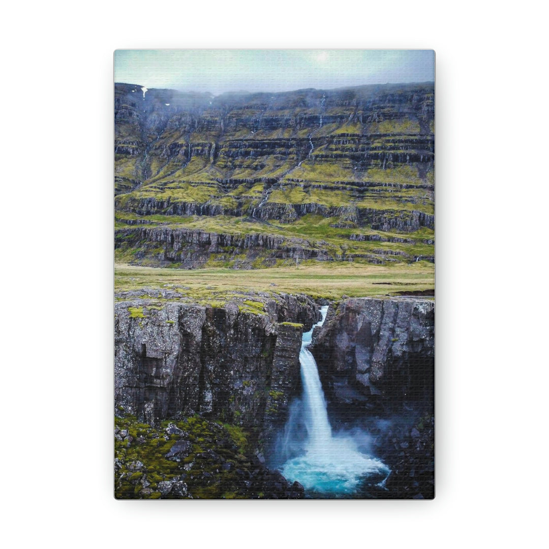 A Remote Waterfall - Canvas