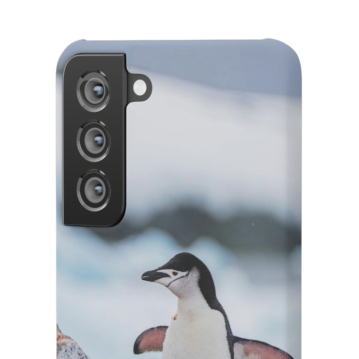 Stretched Penguin - Phone Case