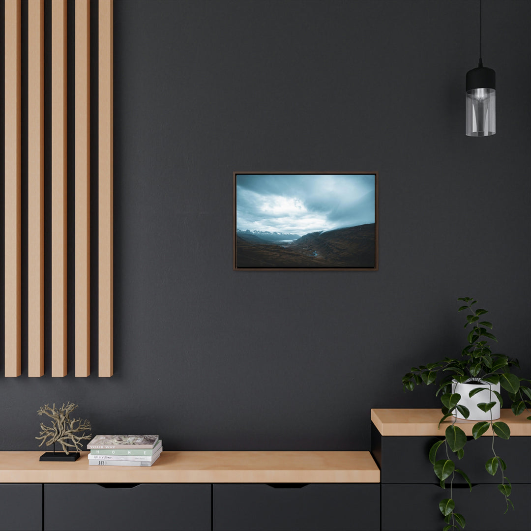 Icelandic Scene - Canvas with Frame