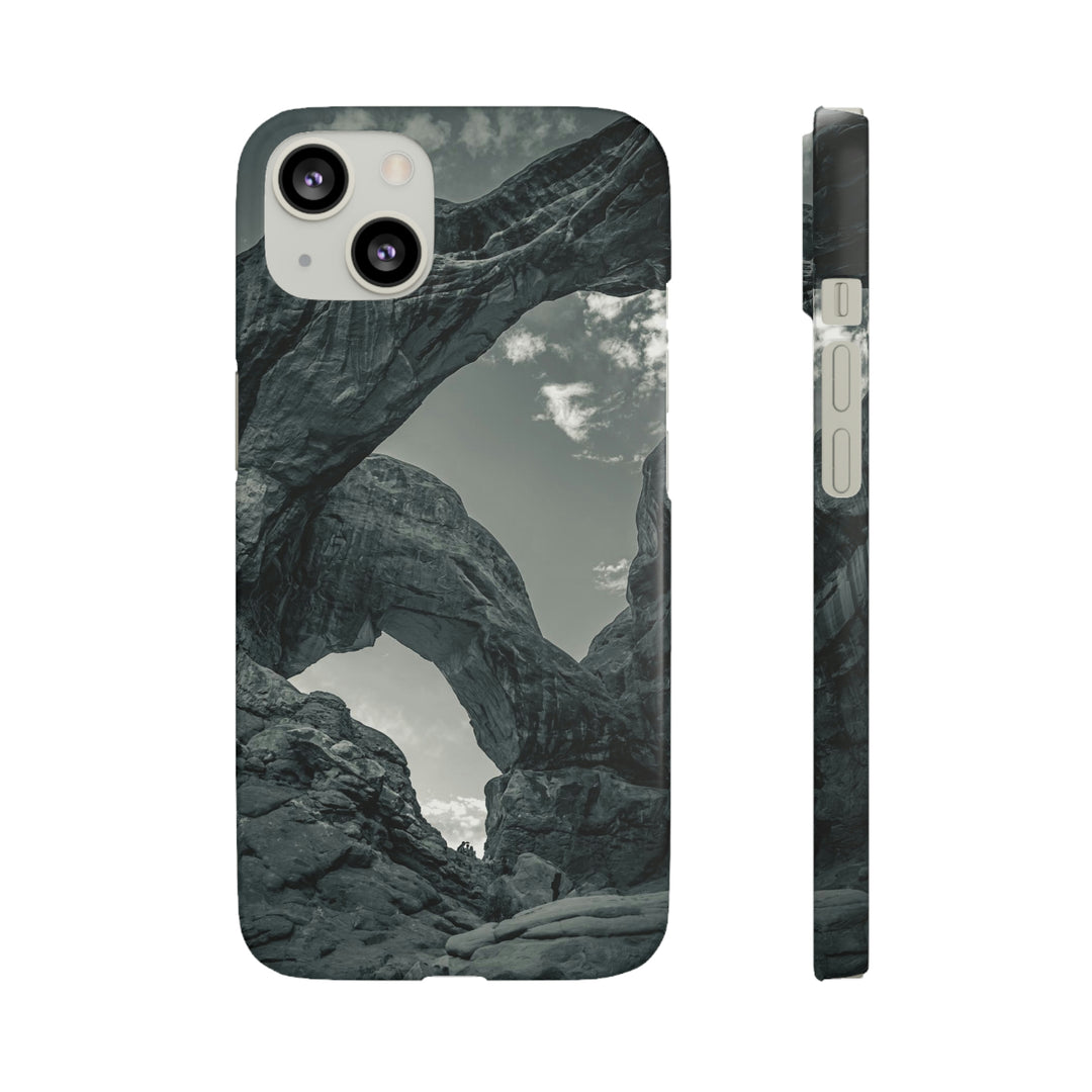 Natural Frames Part 4 in Black and White - Phone Case