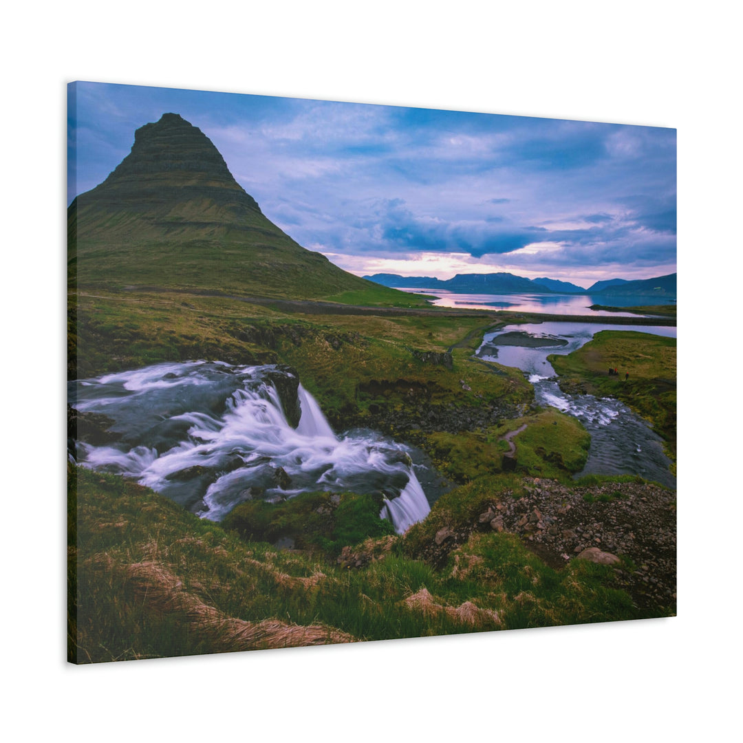 An Icelandic Sunset - Canvas