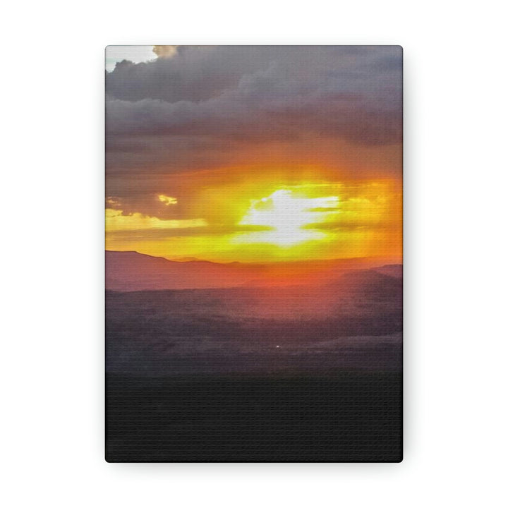 Rainy Sunset - Canvas