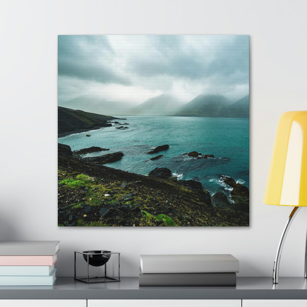 Mystical Mountain View - Canvas