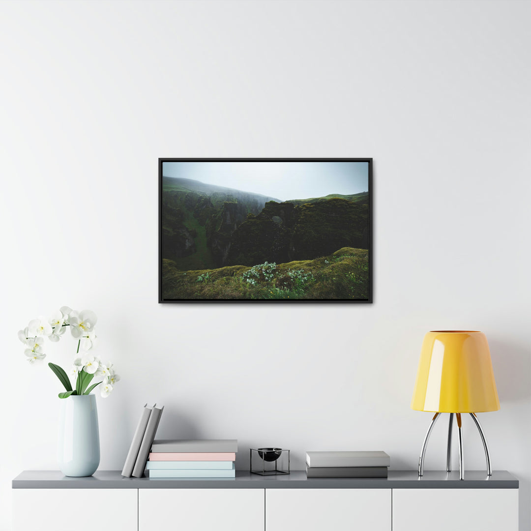 Mystical Canyon - Canvas with Frame