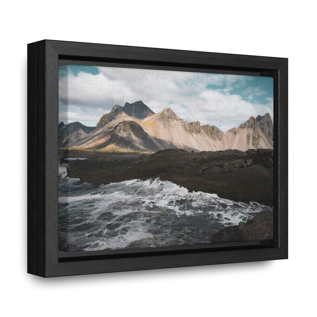 Crashing Sea - Canvas with Frame