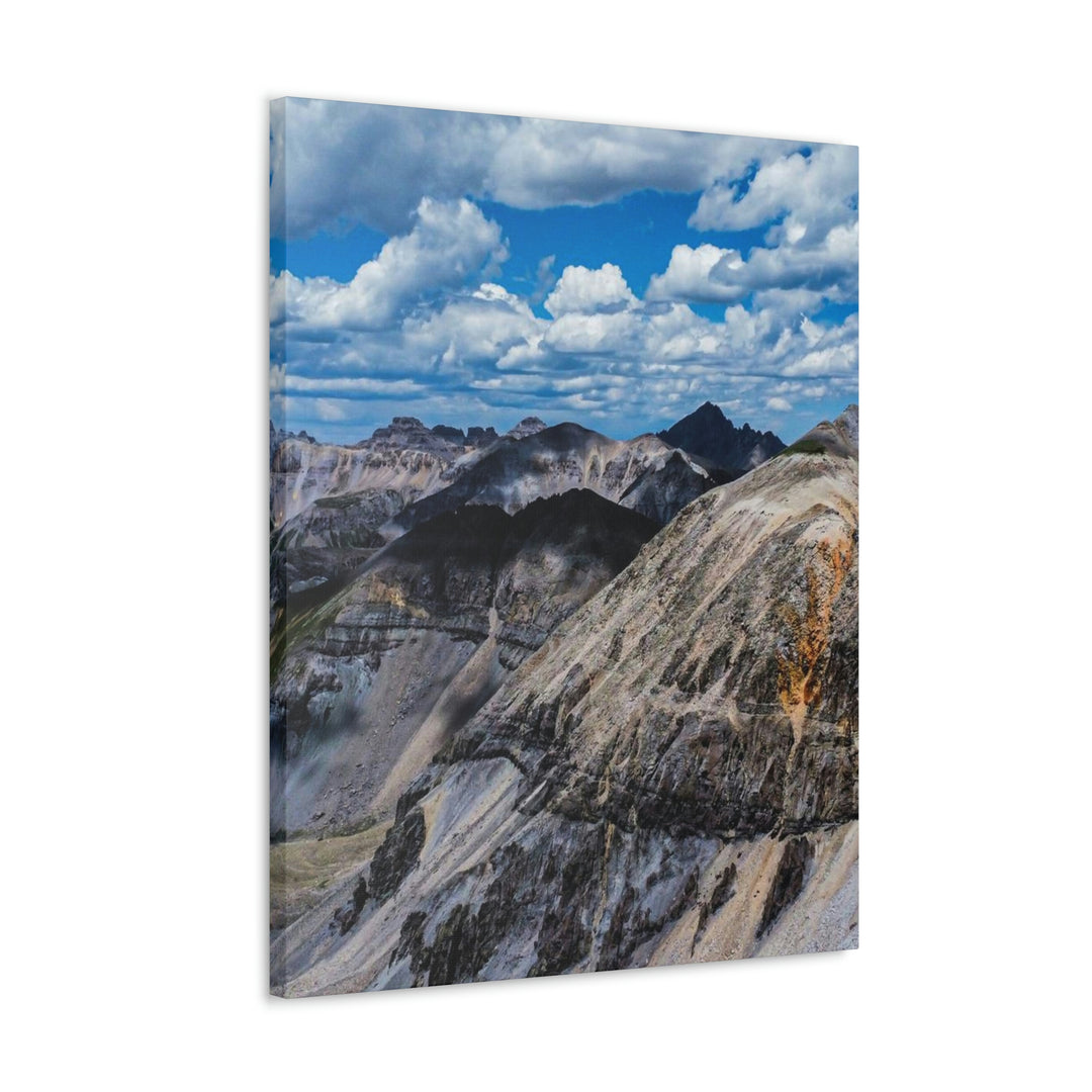 Imogene Pass From the Air - Canvas