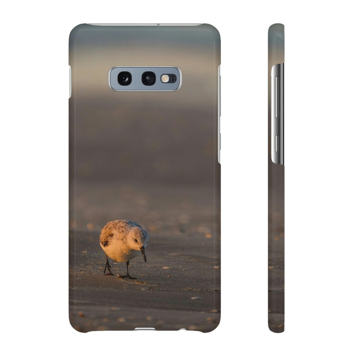 Feeding Sanderling - Phone Case