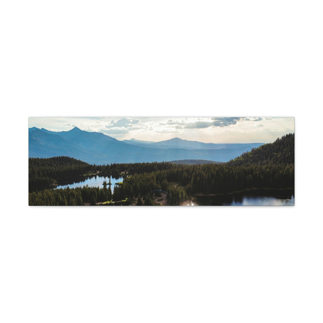 Cool Mountain Lakes - Canvas