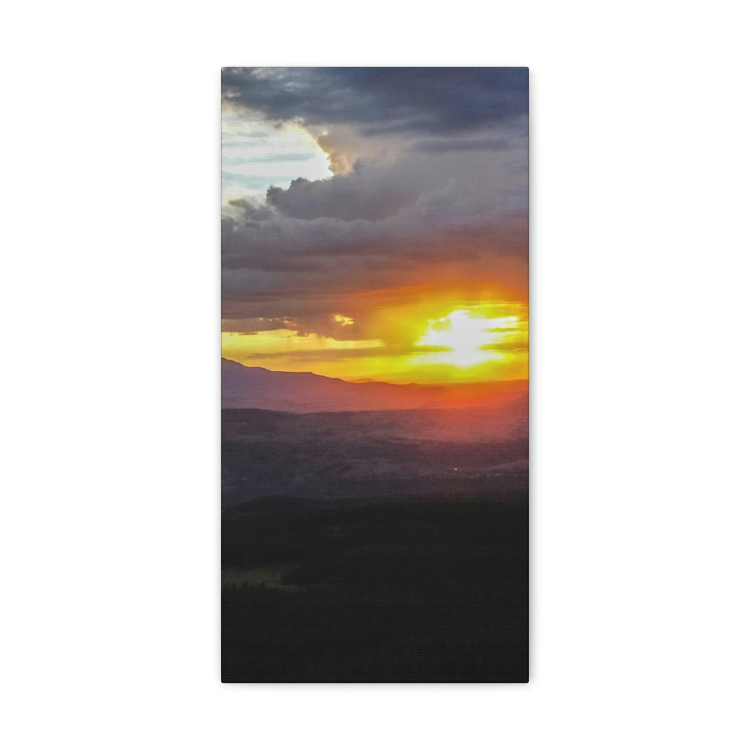 Rainy Sunset - Canvas