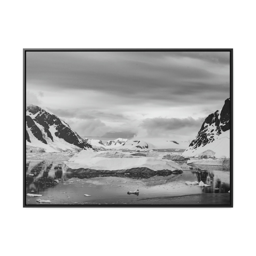 A Still Day in Black and White - Canvas with Frame