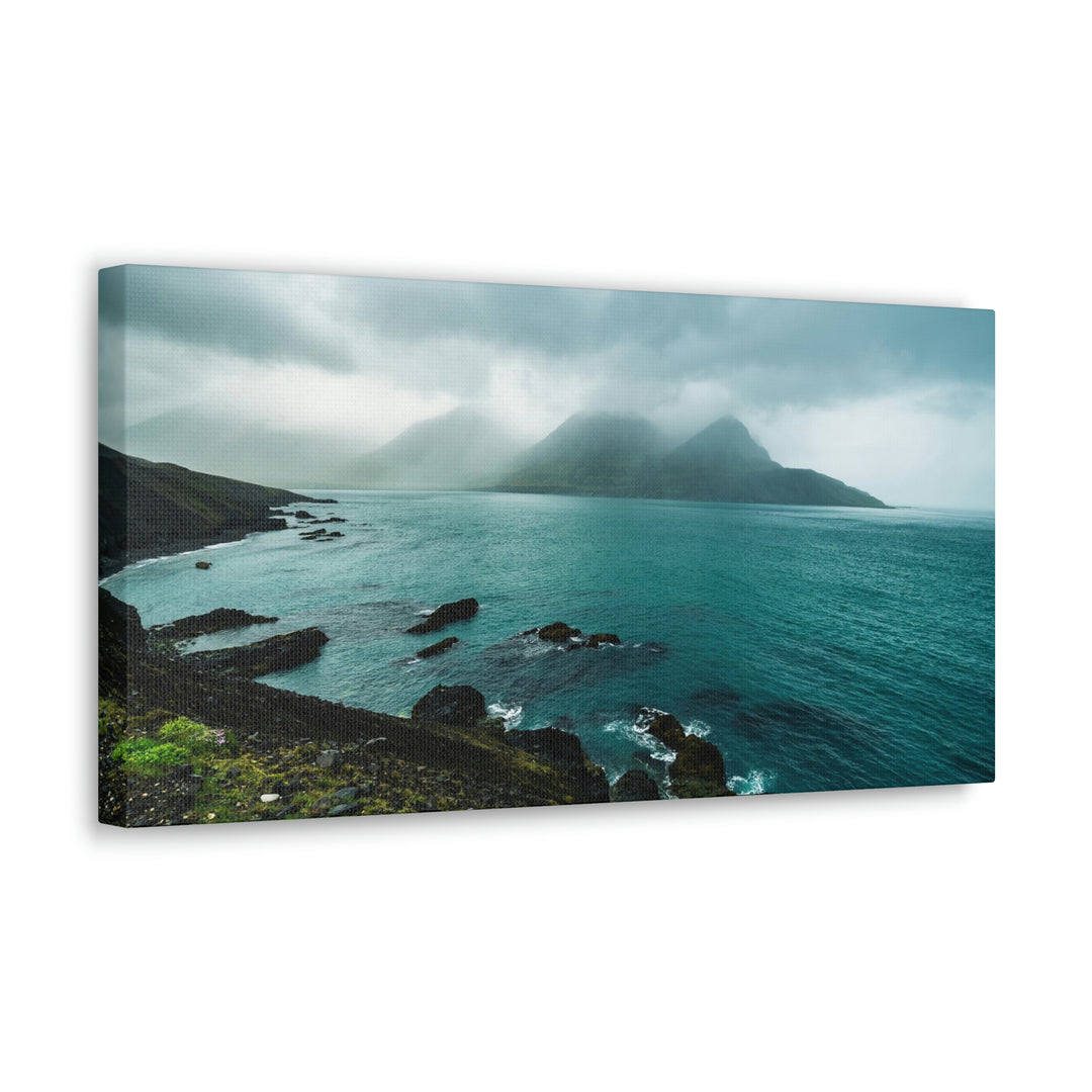 Mystical Mountain View - Canvas