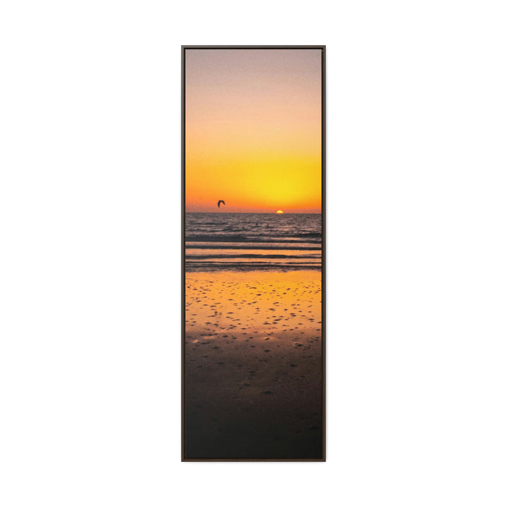 Sunrise on the Sea - Canvas with Frame