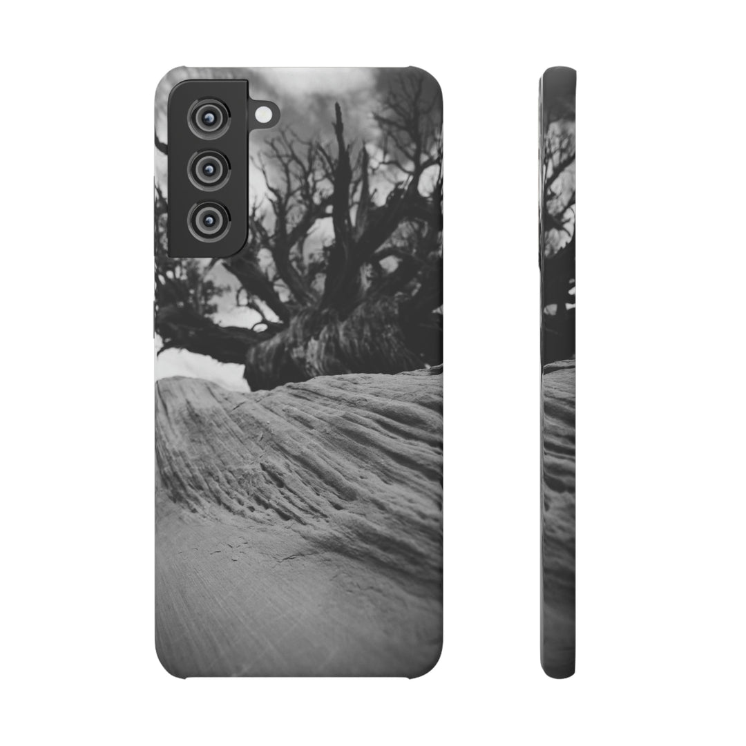 Desert Reach in Black and White - Phone Case