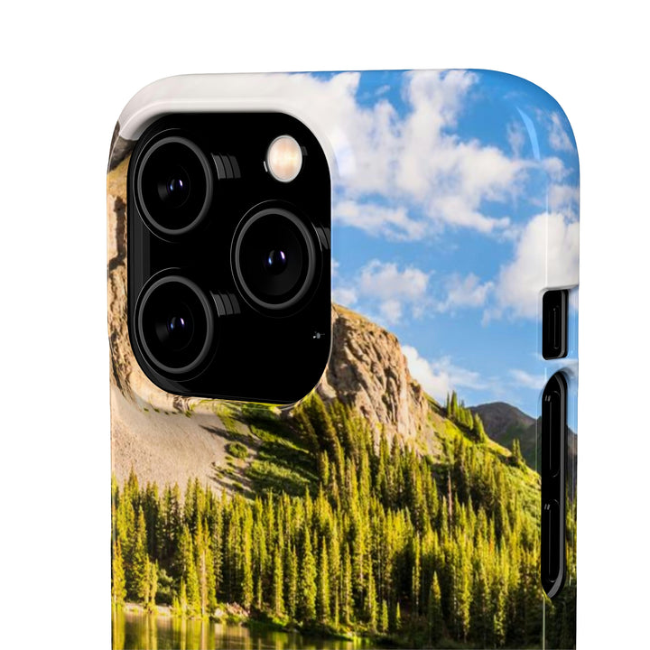 Mountain Scene Reflected - Phone Case