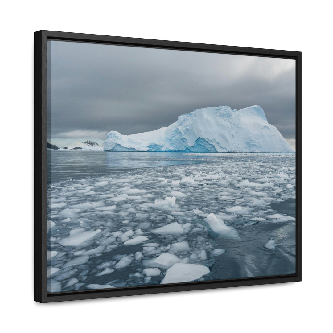 Lane of Ice - Canvas with Frame