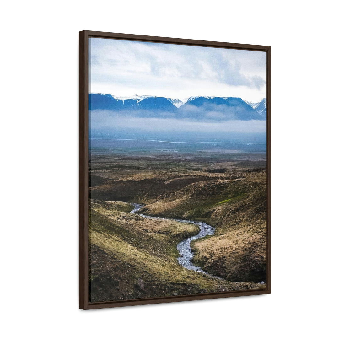 The Fog Approaches - Canvas with Frame