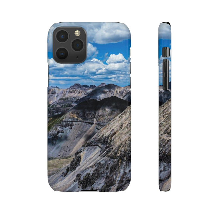 Imogene Pass From the Air - Phone Case