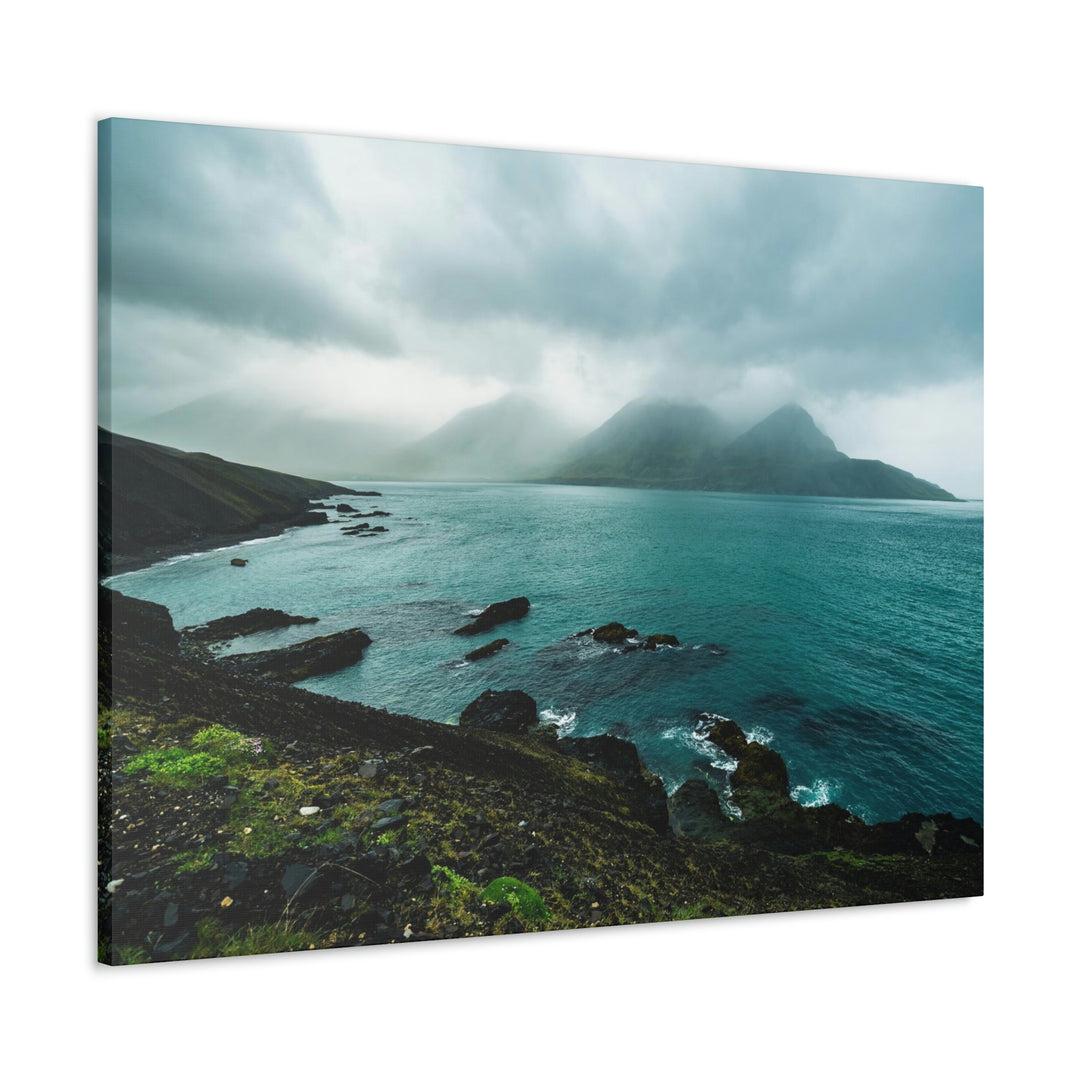 Mystical Mountain View - Canvas