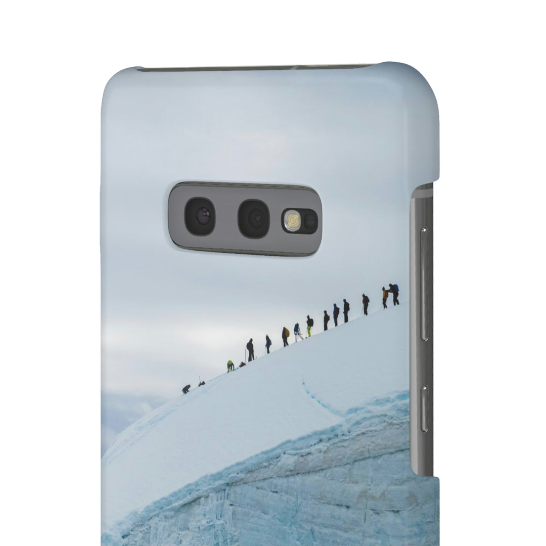 Preparing for the Climb - Phone Case