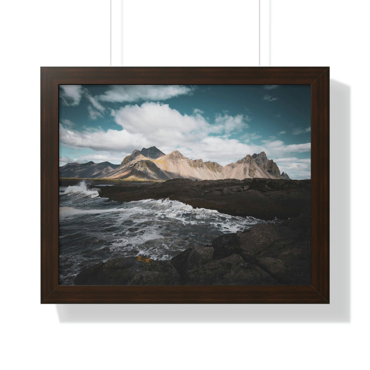 Crashing Sea - Framed Print