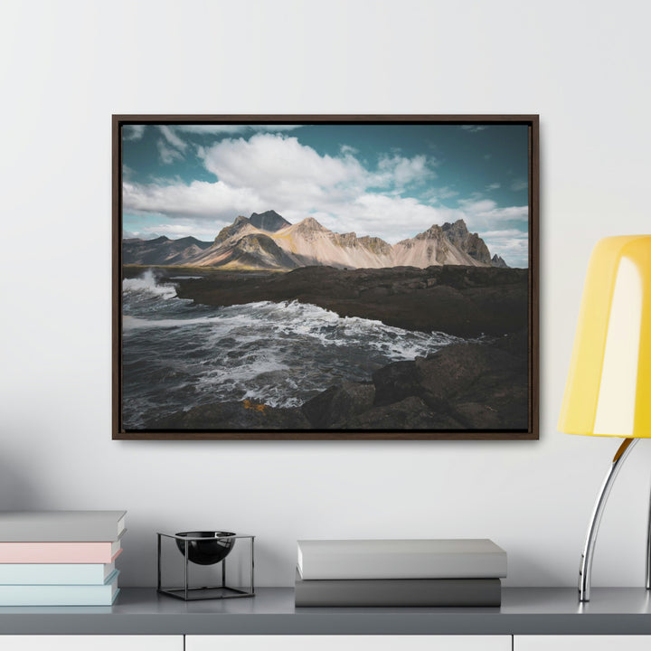 Crashing Sea - Canvas with Frame