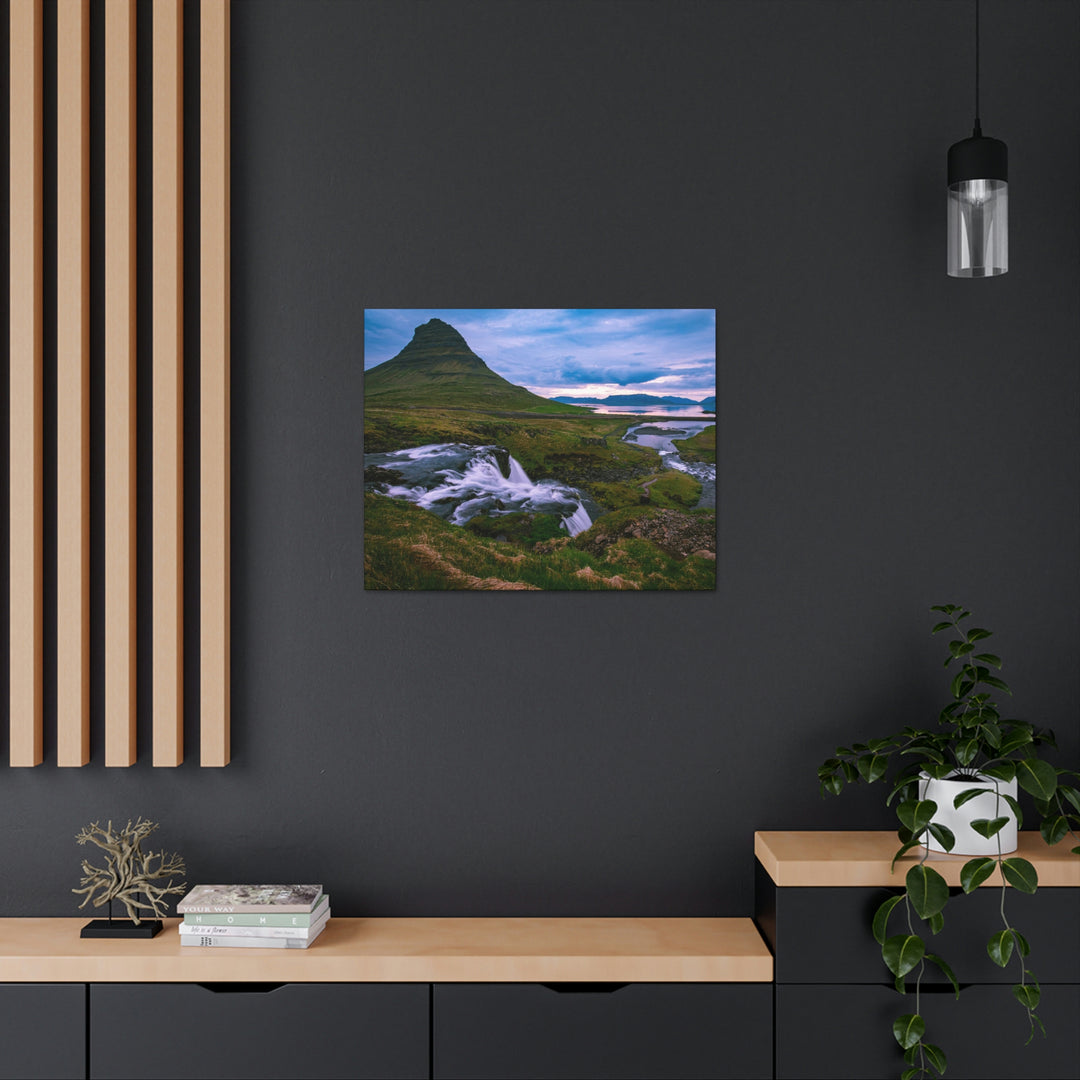 An Icelandic Sunset - Canvas